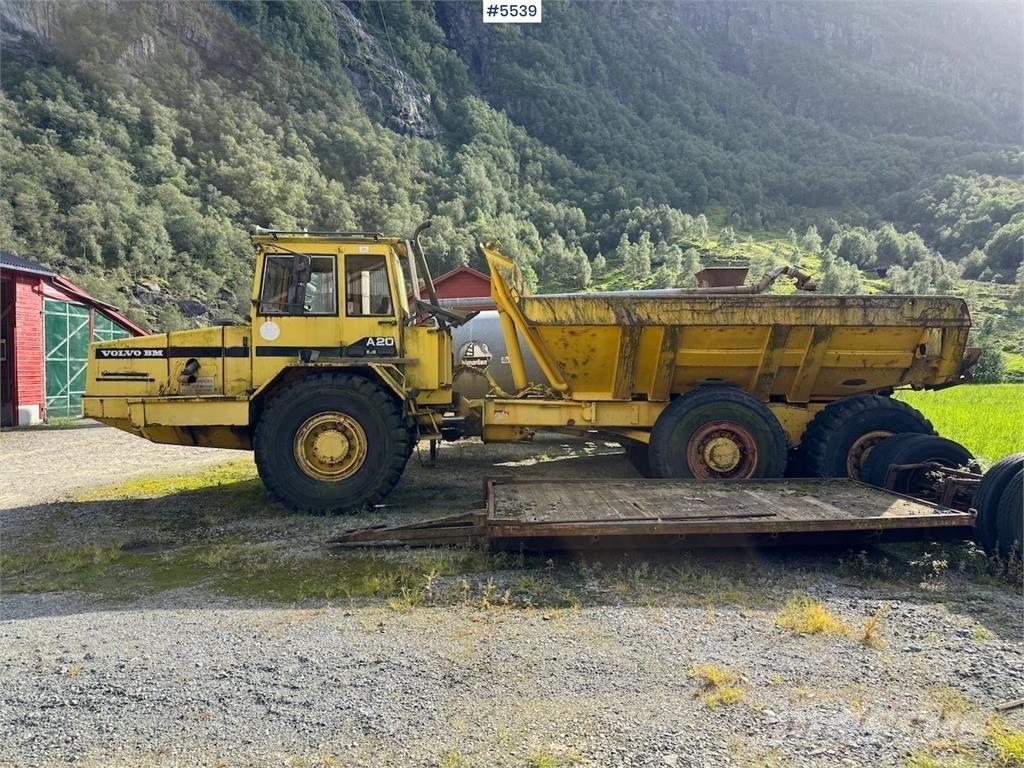 Volvo A 20 6x6 サイト　ダンプ