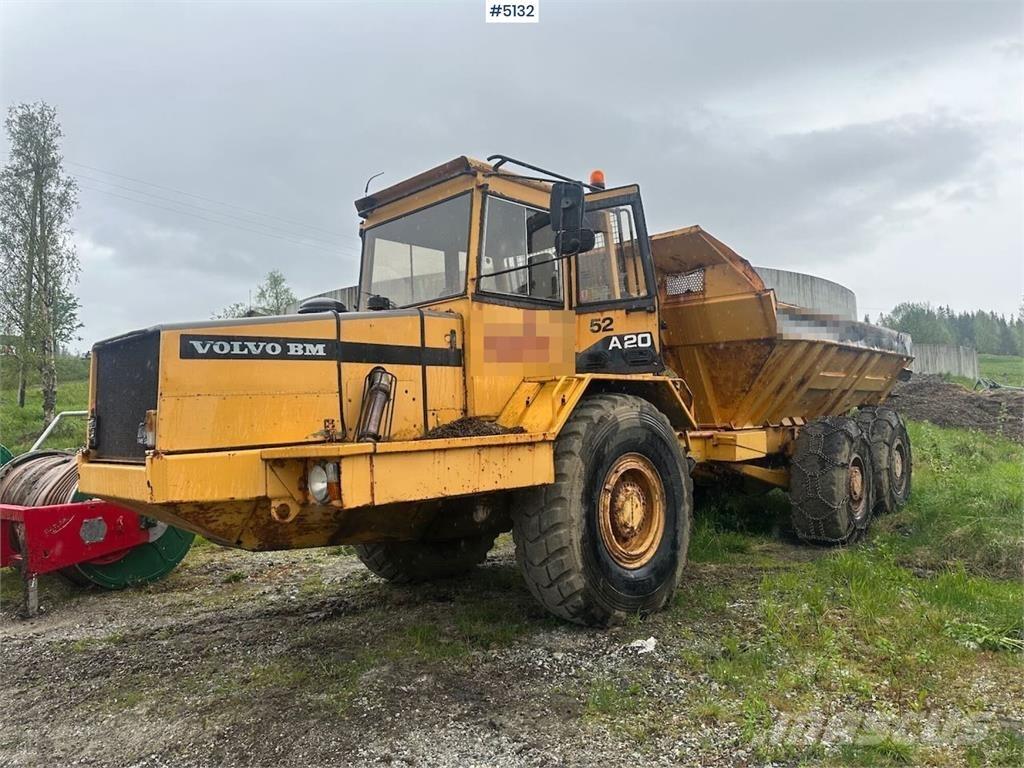 Volvo A20 6x4 サイト　ダンプ