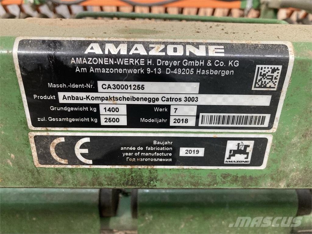 Amazone Catros 3003 ディスクハロー