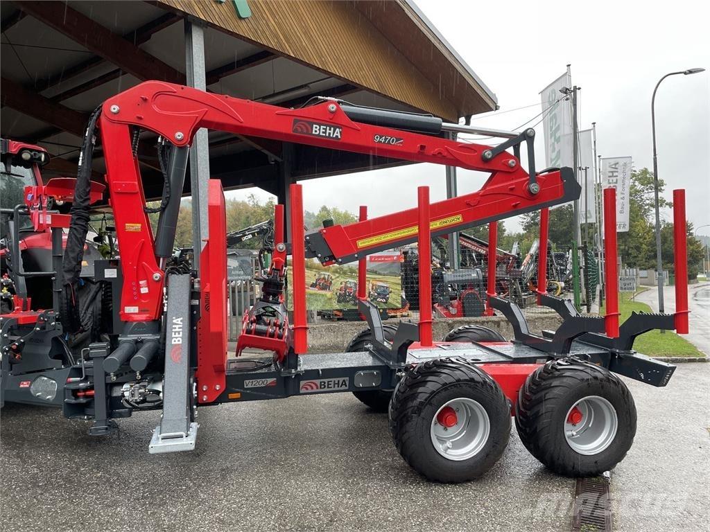 Beha V1200 + 9470 林業トレーラー