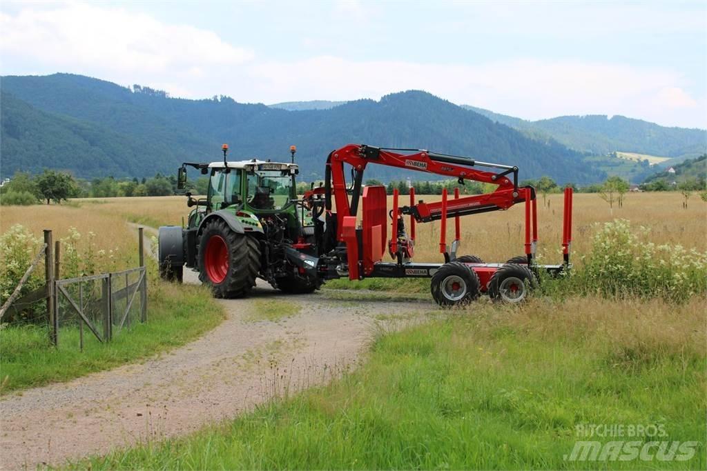 Beha V1200 mit 8870 林業トレーラー