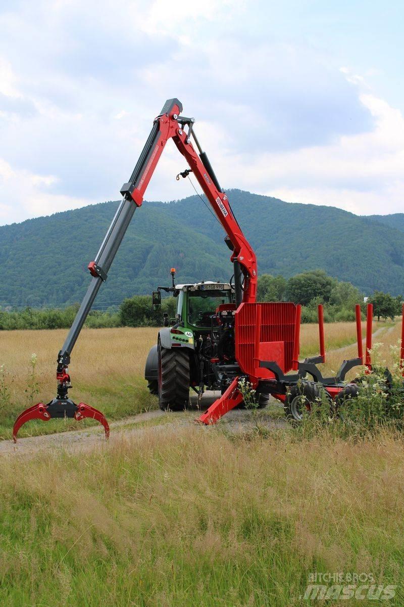 Beha V1200 mit 8870 林業トレーラー