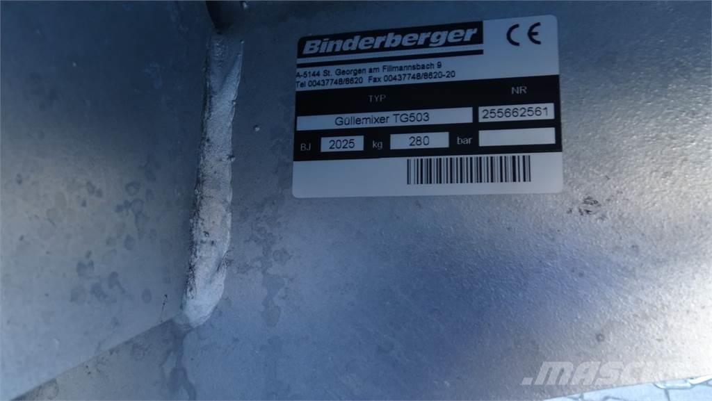 Binderberger T 503 その他肥料用機材とアクセサリー・アタッチメント