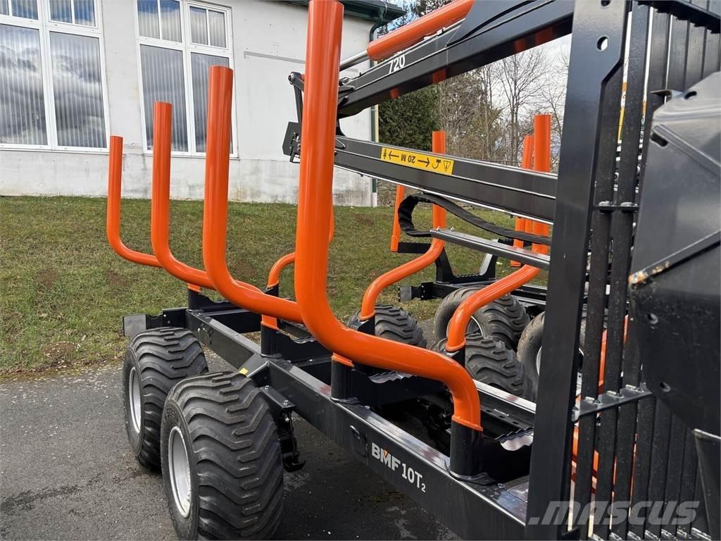 BMF 10T2+720 林業トレーラー