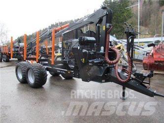 BMF 12T2 pro + 750 HP 林業トレーラー