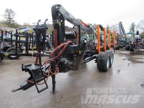 BMF 12T2 pro + 750 HP 林業トレーラー