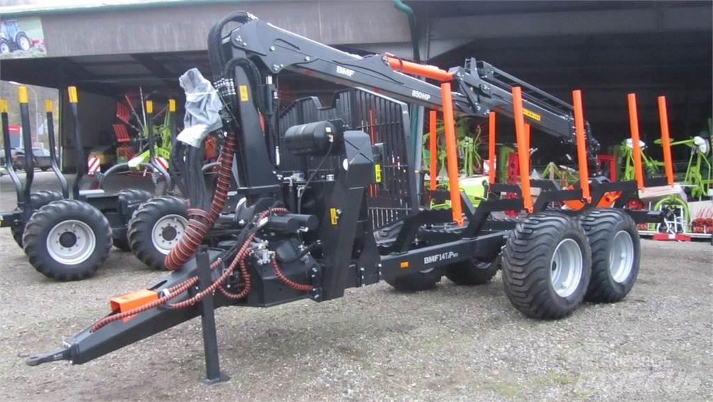 BMF 14T2 + 850 HP 林業トレーラー