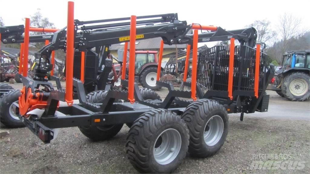 BMF 14T2 + 850 HP 林業トレーラー