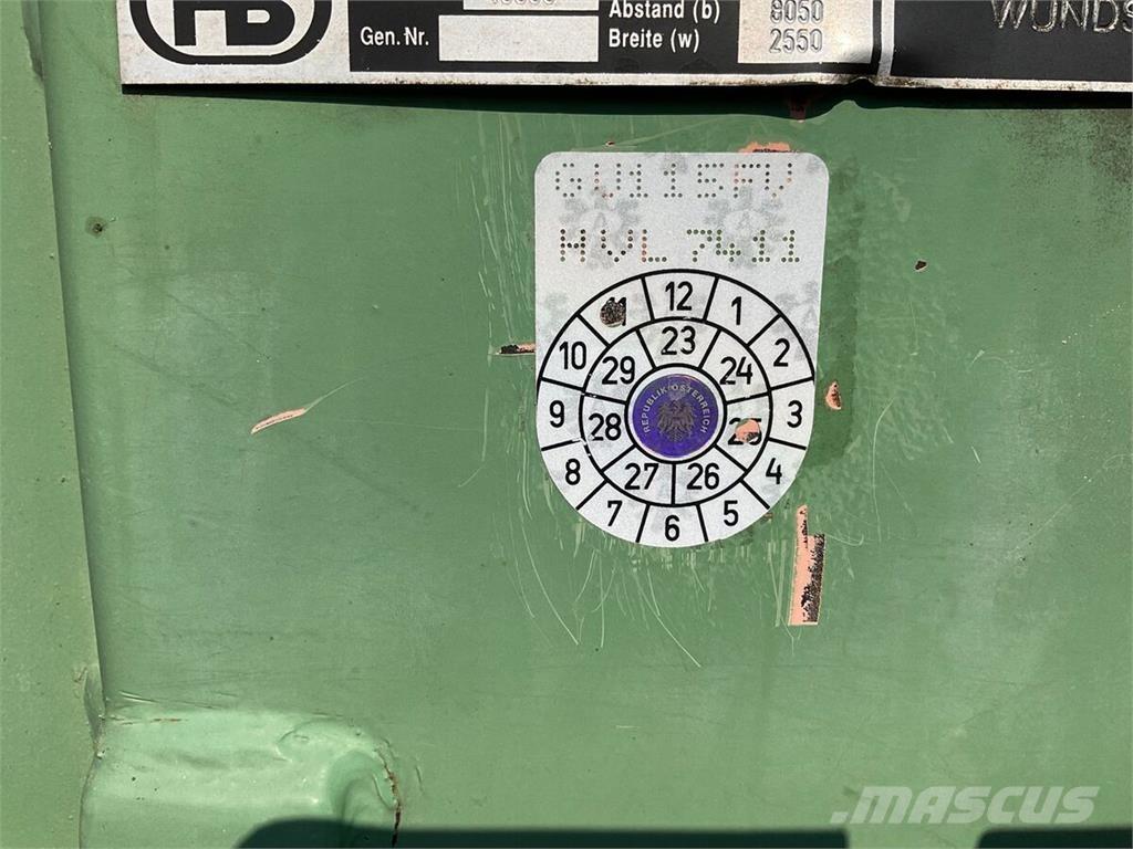 Brantner 20051/2XL ダンプトレーラー