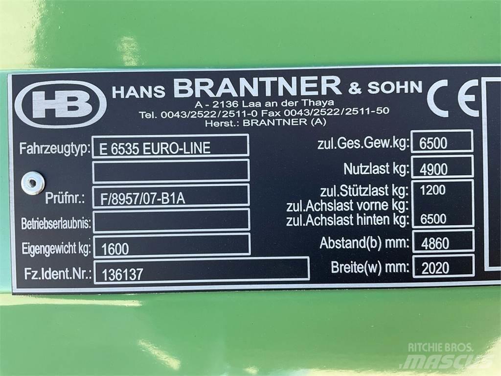 Brantner E 6535 ダンプトレーラー
