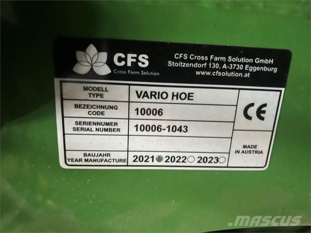  CFS Varihoe 620 その他種蒔き機械とアクセサリー・アタッチメント