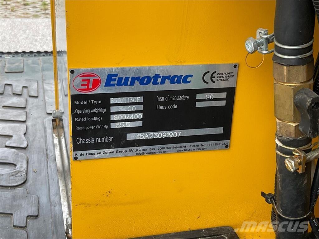 Eurotrac T 13-CF フロントローダーとディガー