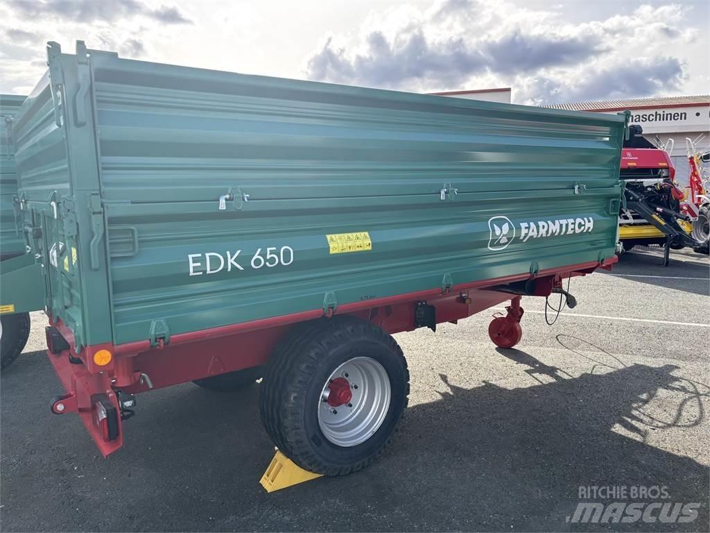 Farmtech EDK 650HD ダンプトレーラー