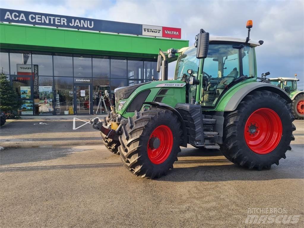 Fendt 516 Vario トラクター