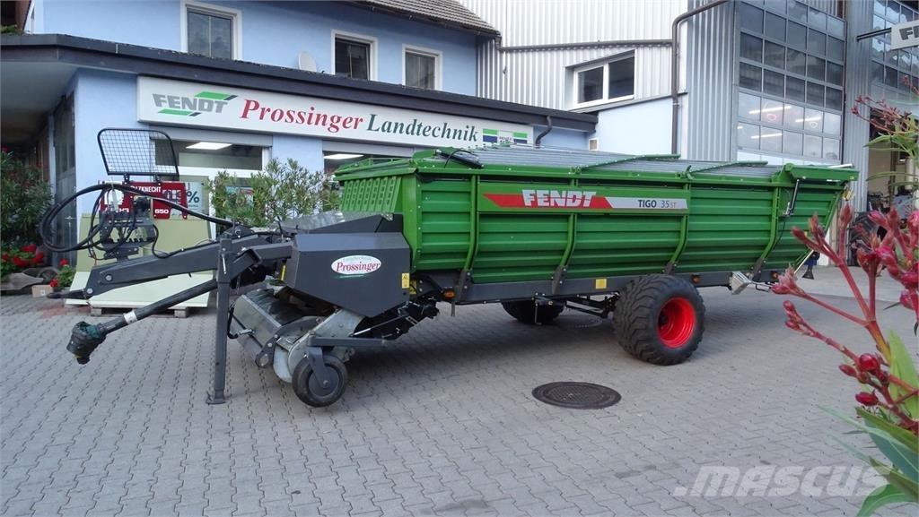 Fendt Tigo セルフローディングトレーラー