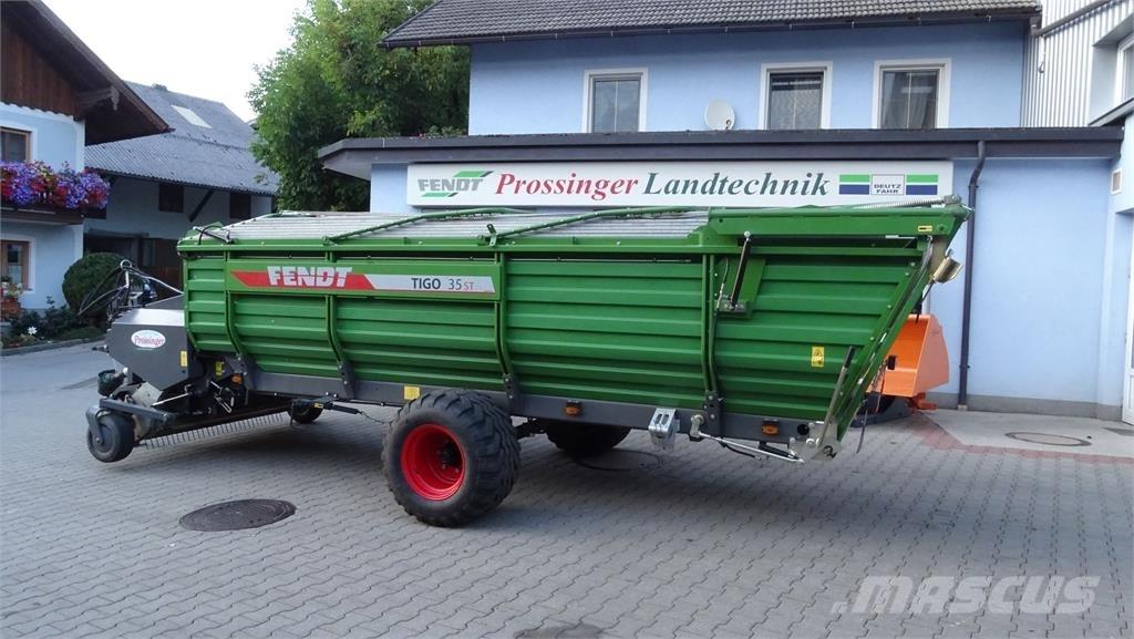 Fendt Tigo セルフローディングトレーラー