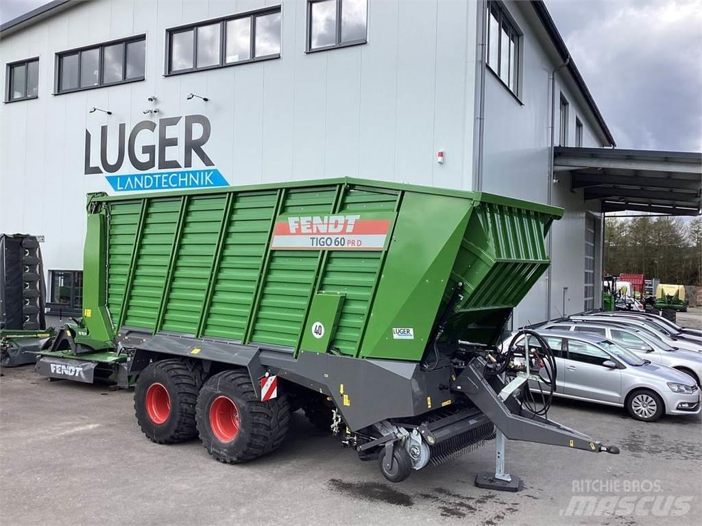 Fendt Tigo 60 PR セルフローディングトレーラー