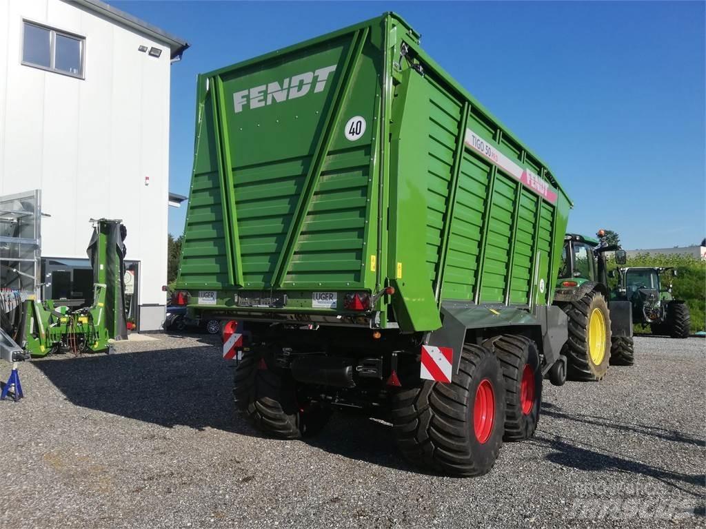 Fendt Tigo PR 50 D セルフローディングトレーラー