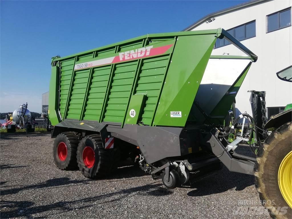 Fendt Tigo PR 50 D セルフローディングトレーラー