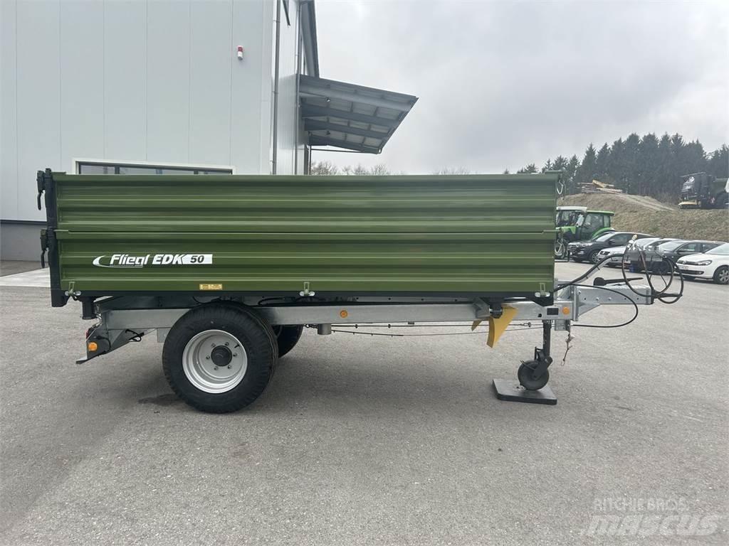 Fliegl EDK 50 FOX ダンプトレーラー