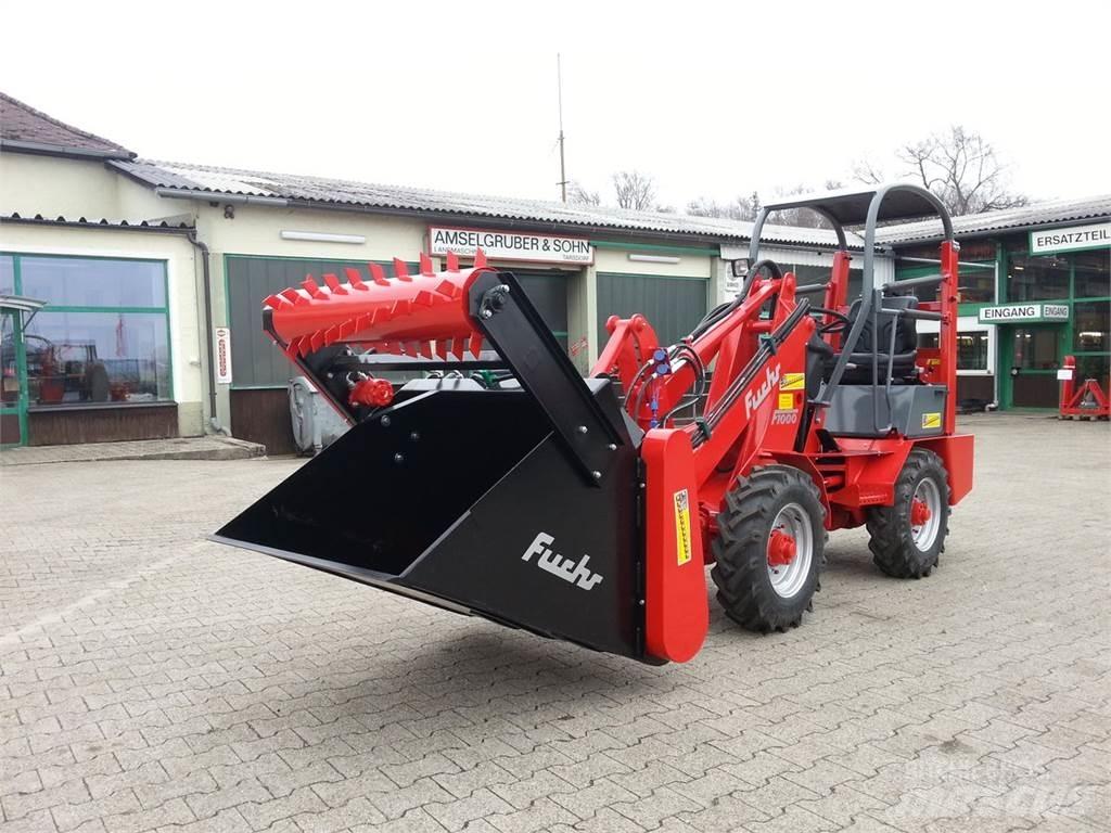 Fuchs F 1000 フロントローダーとディガー