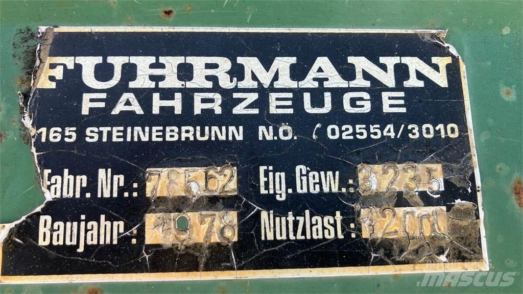 Fuhrmann 12 T ダンプトレーラー