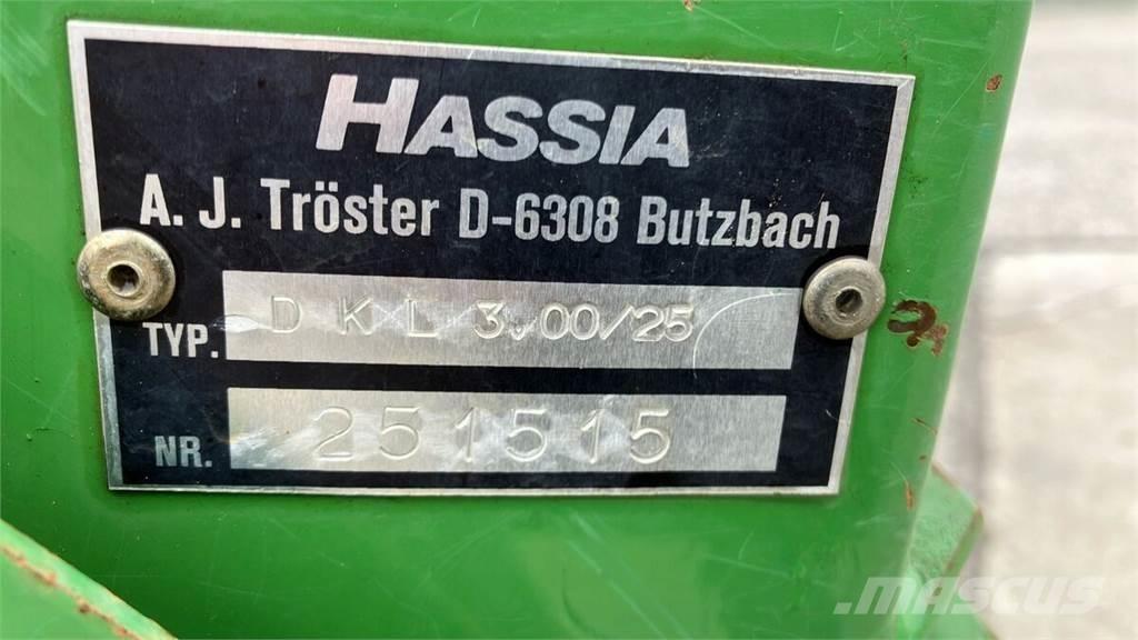 Hassia DKL 3.00/25 ドリル
