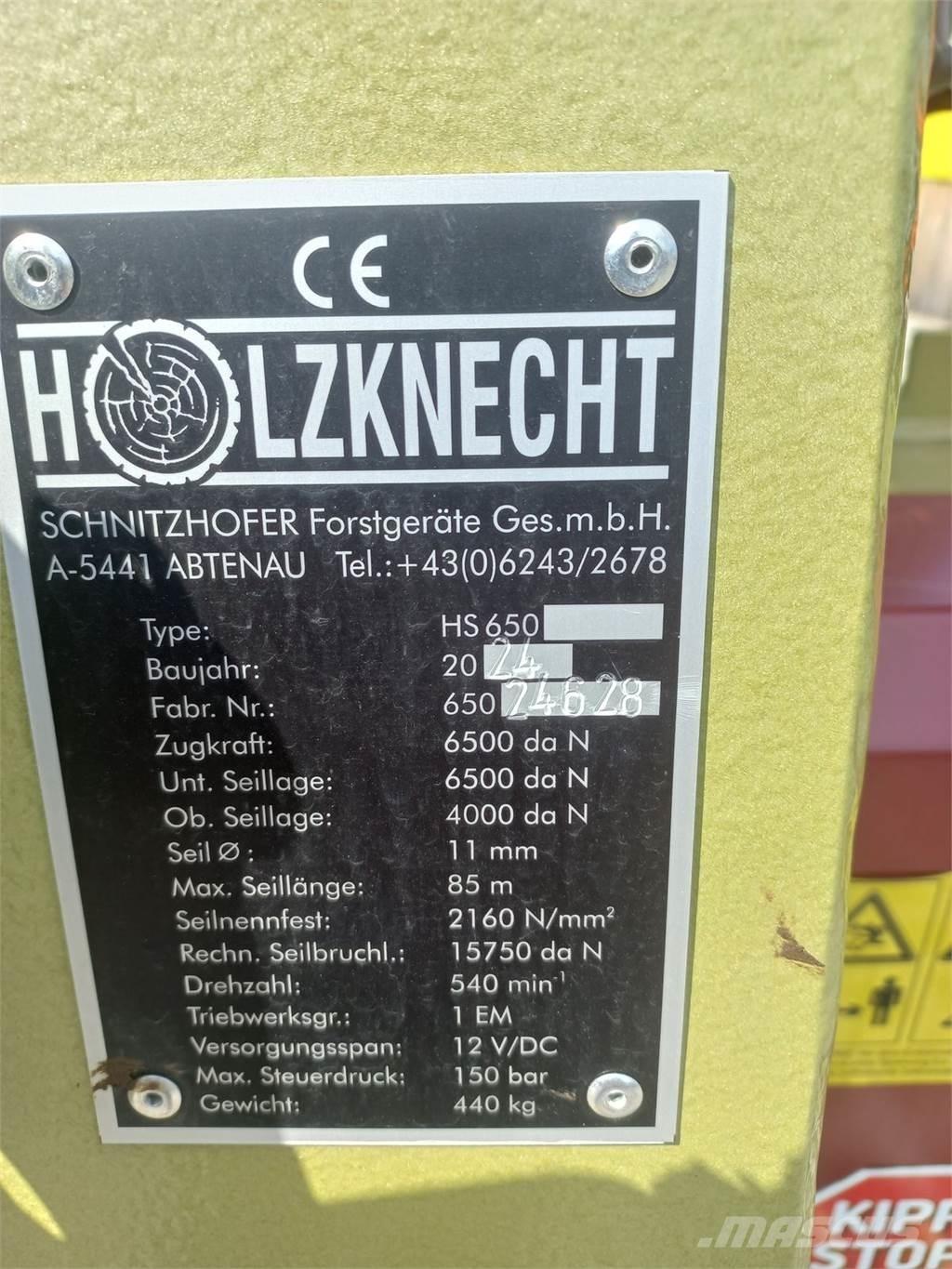  Holzknecht HS 650 ウインチ