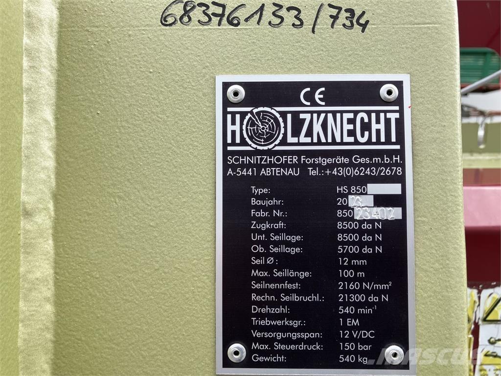  HOLZKNECHT HS 850 ウインチ