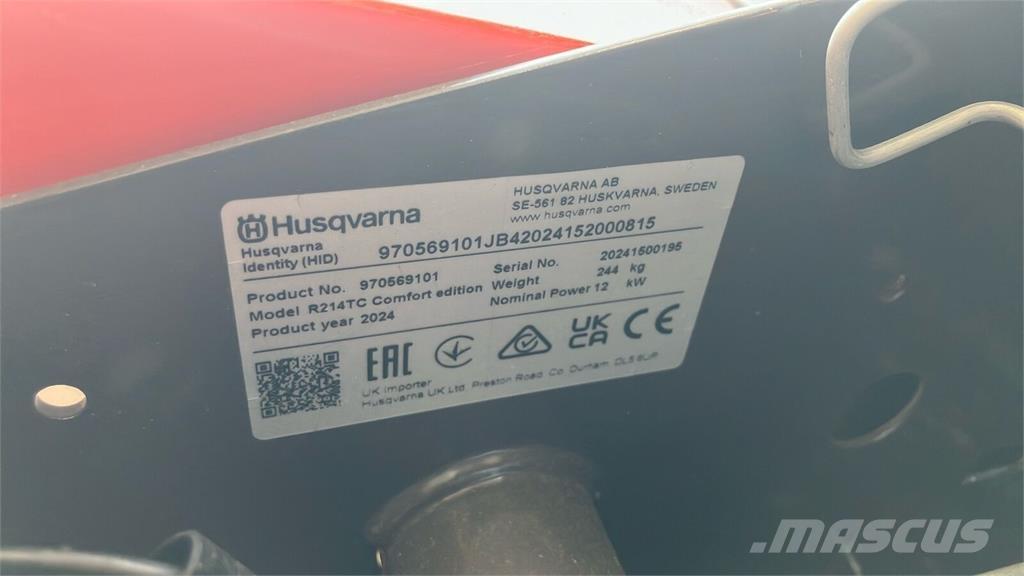 Husqvarna R 214TC グランド整備機械-その他