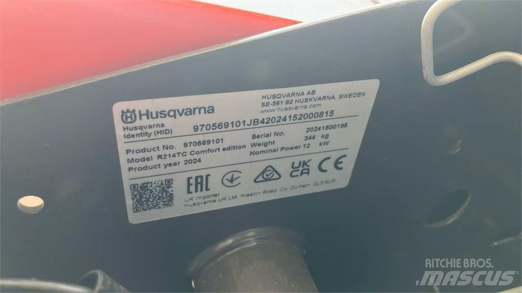 Husqvarna R 214TC グランド整備機械-その他