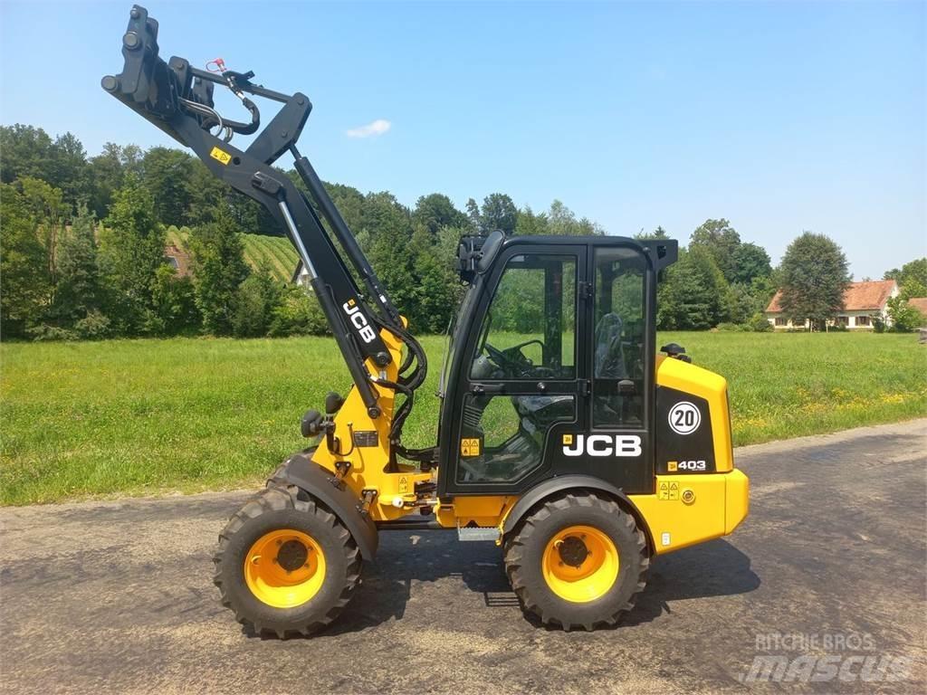 JCB 403 Agri フロントローダーとディガー