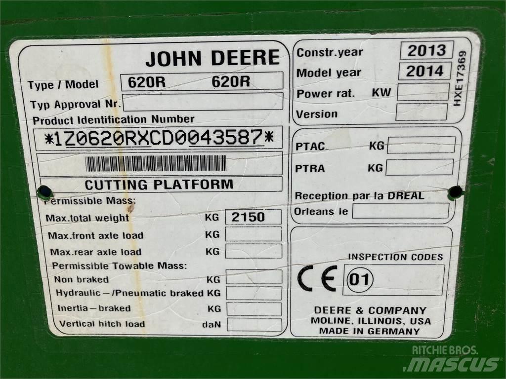 John Deere 620R コンバインハーベスターアクセサリー・アタッチメント