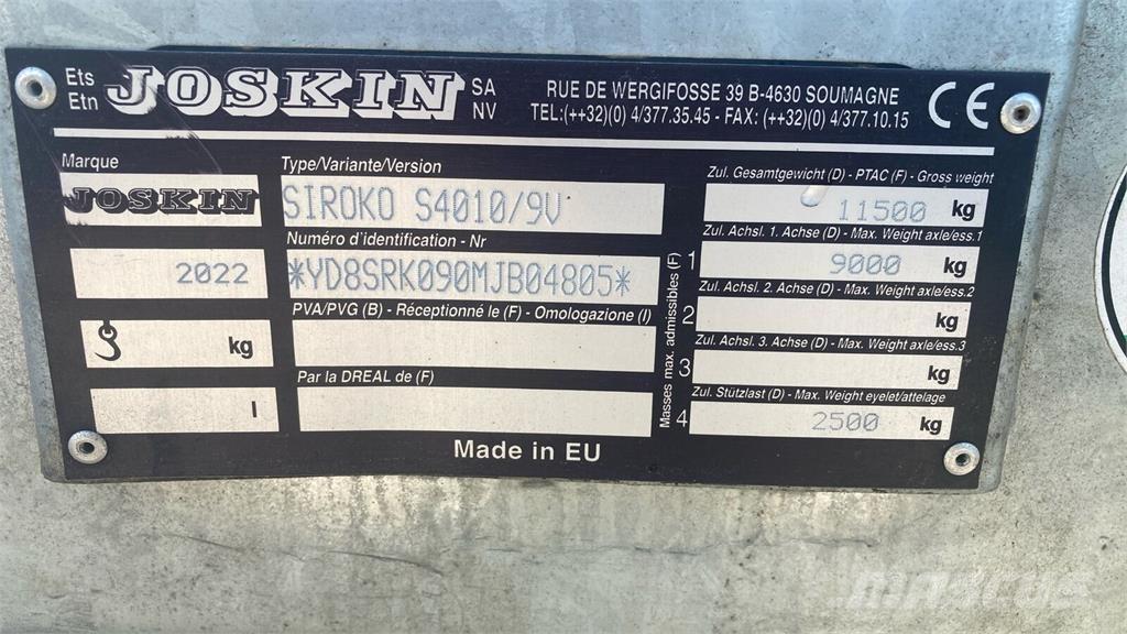 Joskin S4010/9V 肥料散布機