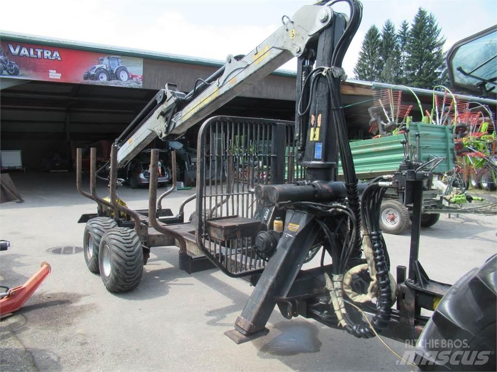 Kesla 10H+305T 林業トレーラー