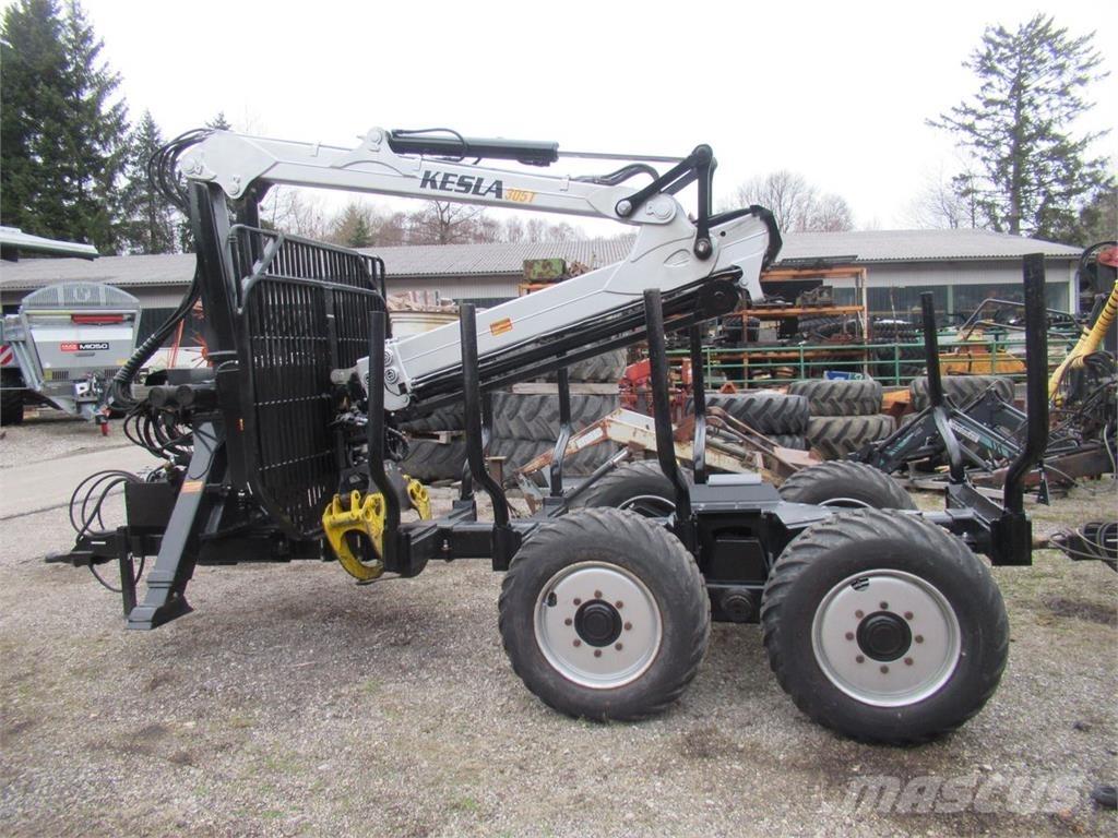 Kesla 10ND+305T 林業トレーラー