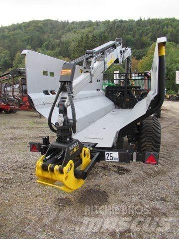 Kesla 124H + 305T 林業トレーラー