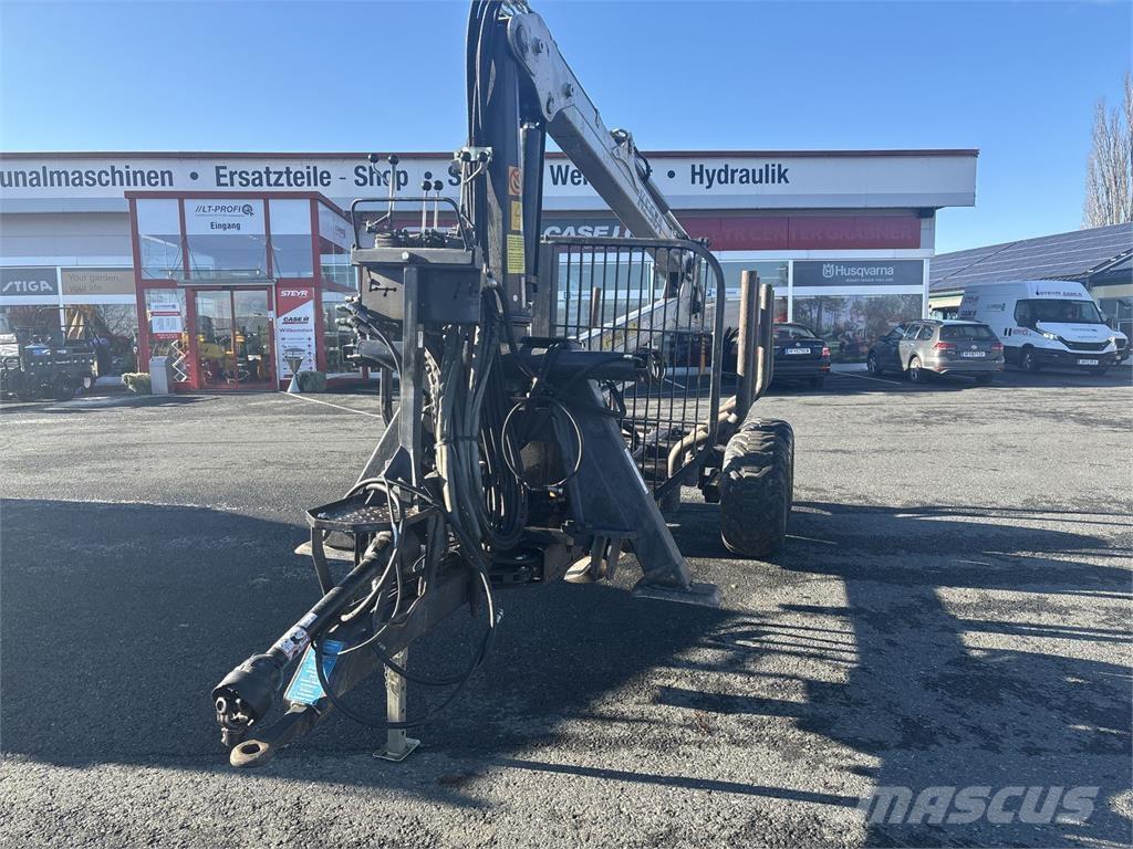 Kesla 9T+204T 林業トレーラー