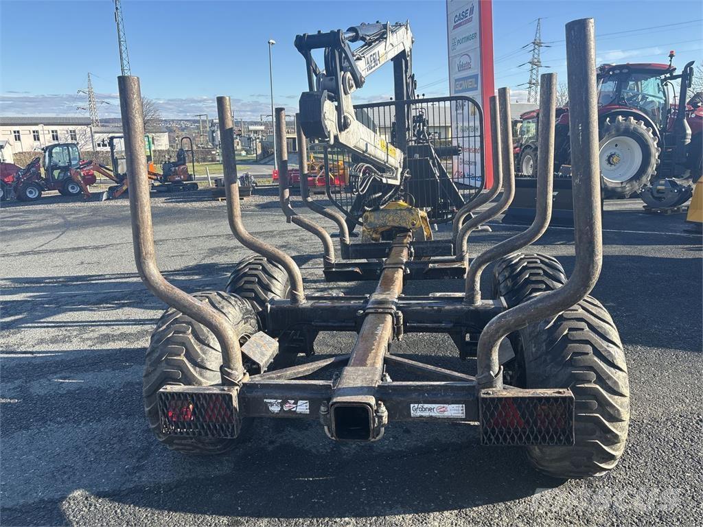 Kesla 9T+204T 林業トレーラー