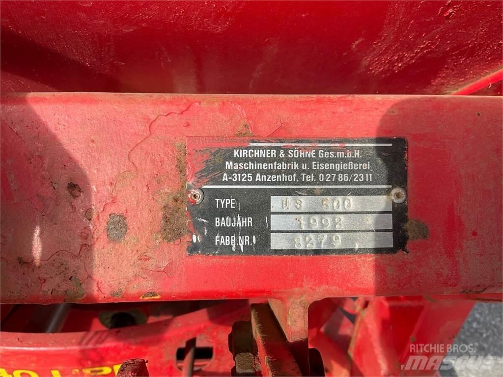 Kirchner HS 500 その他肥料用機材とアクセサリー・アタッチメント