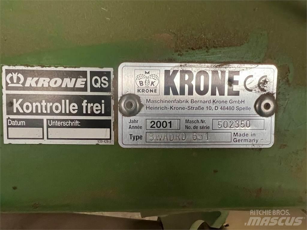 Krone Swadro 651 スワーサー・ウインドローア
