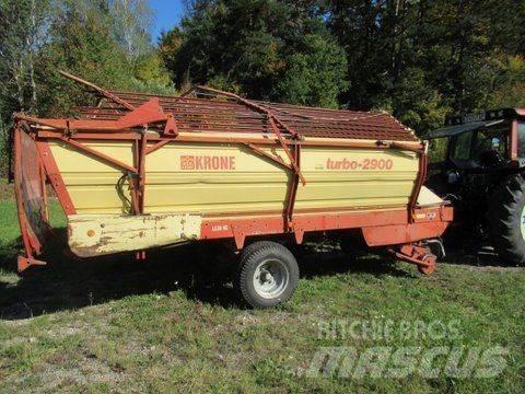 Krone Turbo 2900 セルフローディングトレーラー