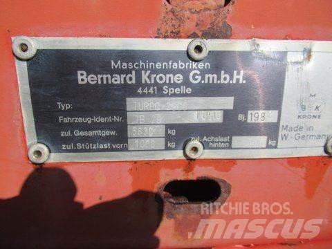 Krone Turbo 2900 セルフローディングトレーラー