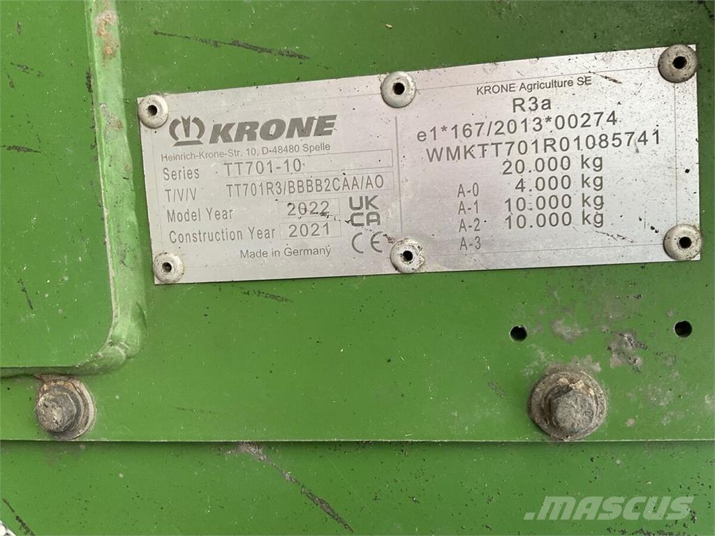 Krone TX 460 GL セルフローディングトレーラー