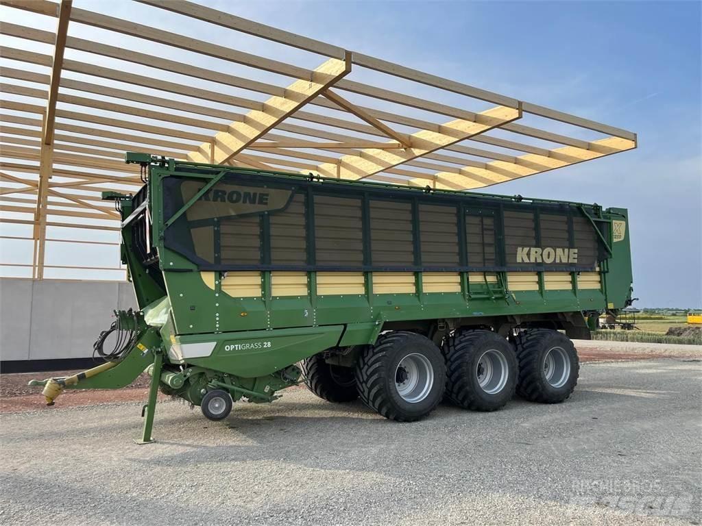 Krone ZX 560 GD セルフローディングトレーラー