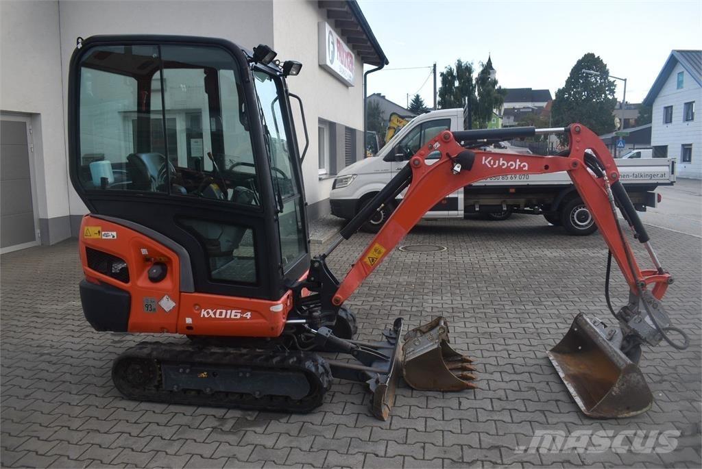 Kubota KX016-4 ミニ油圧ショベル 7t以下（ミニユンボ・ミニディガー）