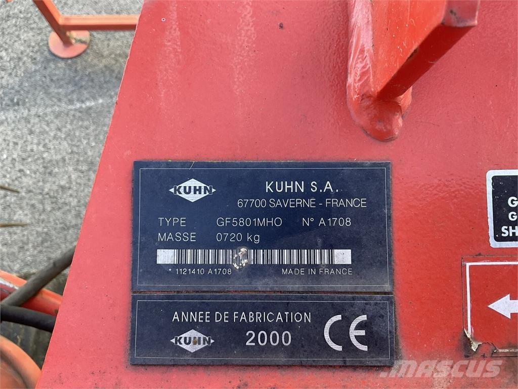 Kuhn GF 5801 MHO テッダー・テッダーレーキ
