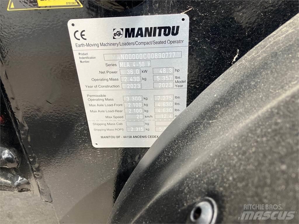 Manitou MLA 4-50 フロントローダーとディガー
