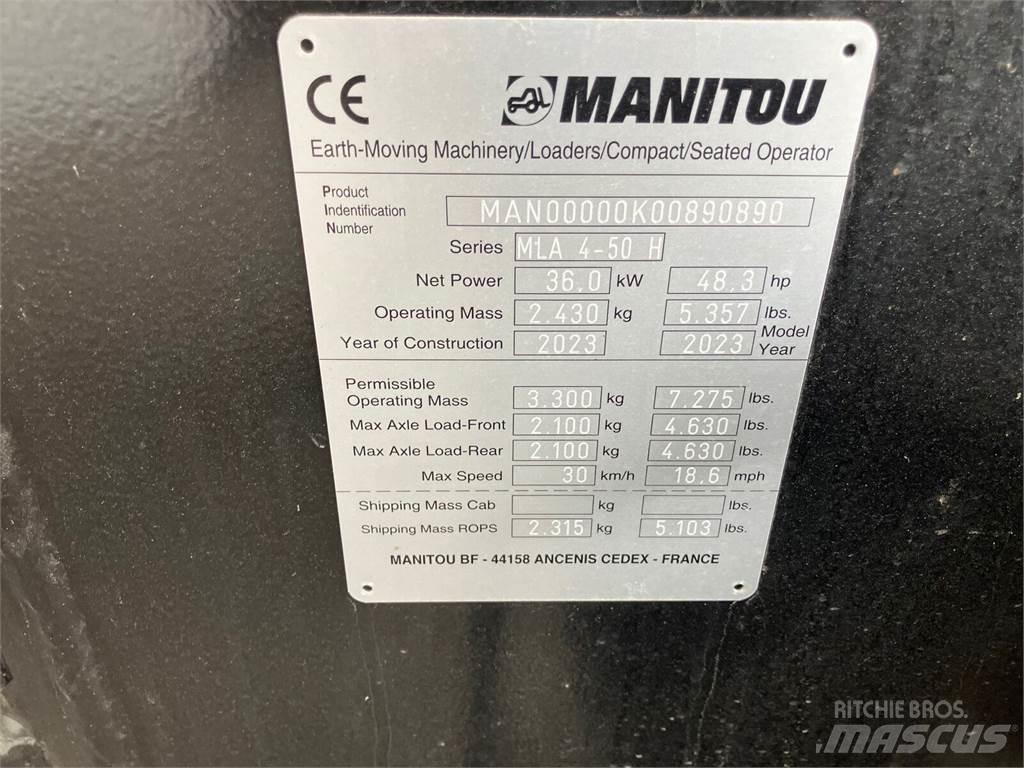 Manitou MLA 4-50 フロントローダーとディガー
