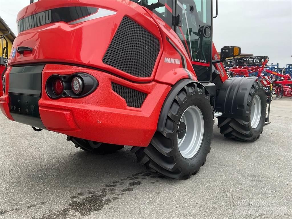 Manitou MLA 5-50 H フロントローダーとディガー